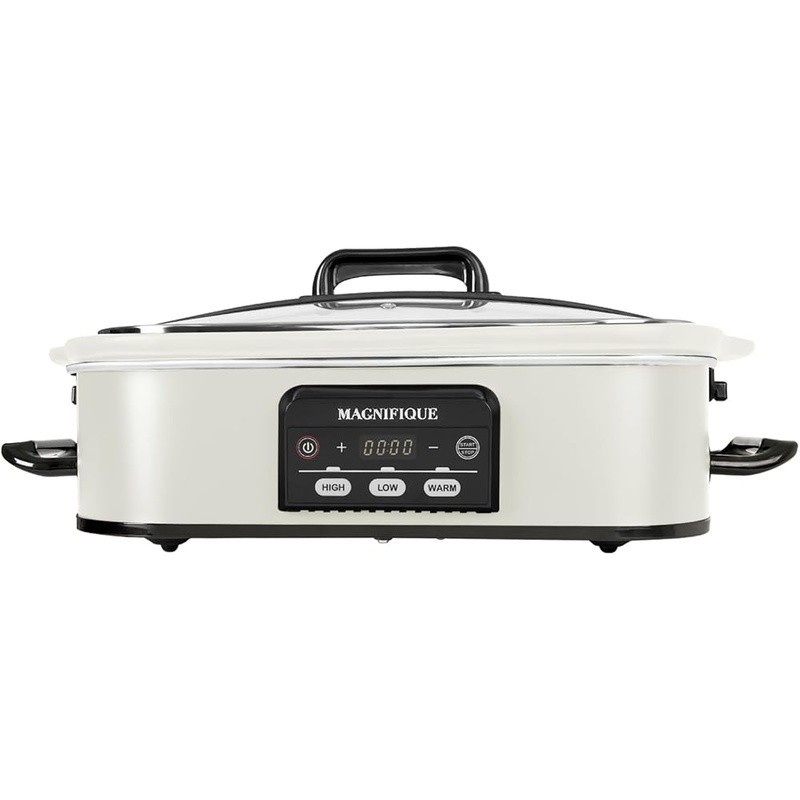 Oven Safe Casserole Slow Cooker Digital Programmable 4 Quart Dishwasher Safe New