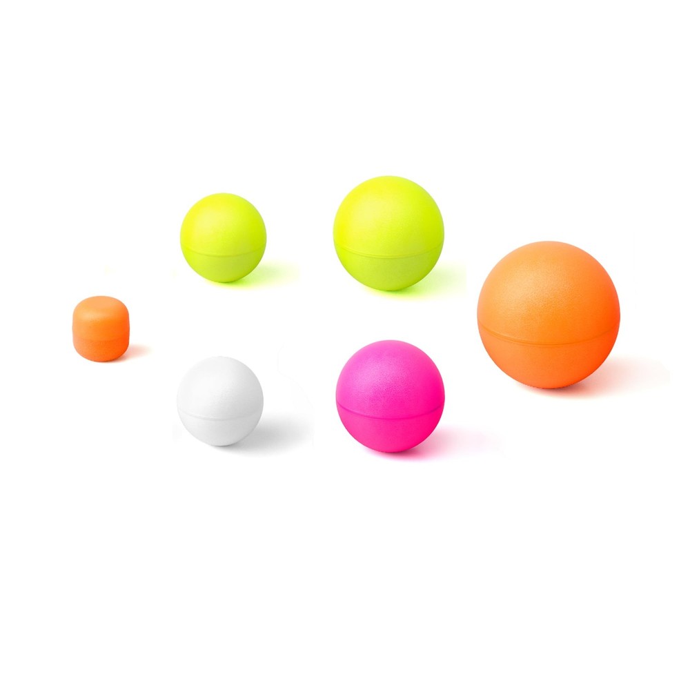 6 Pack Variety Pack Strike Indicators, Multiple Sizes and Colors