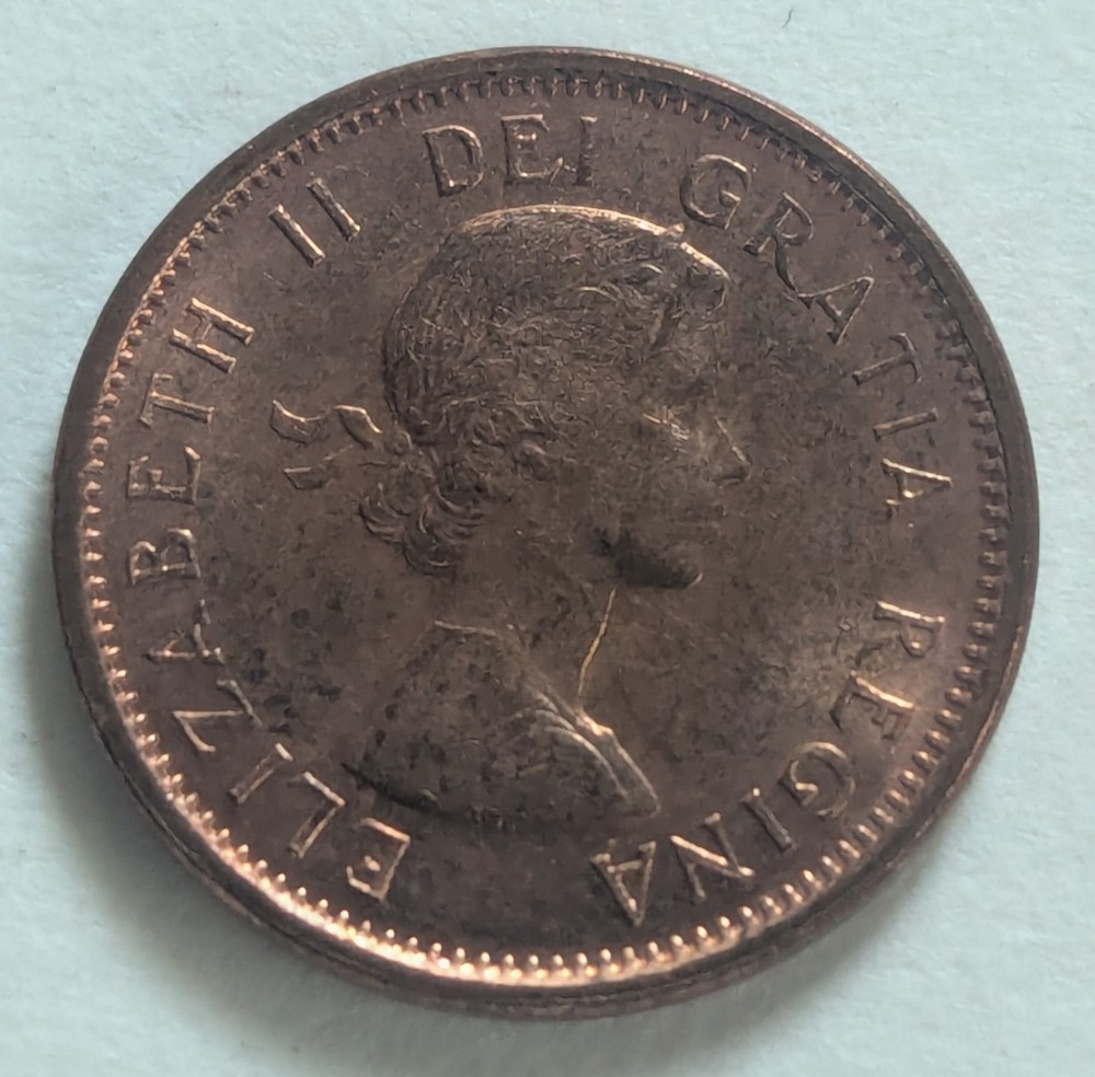 Canada, 1963, One Cent