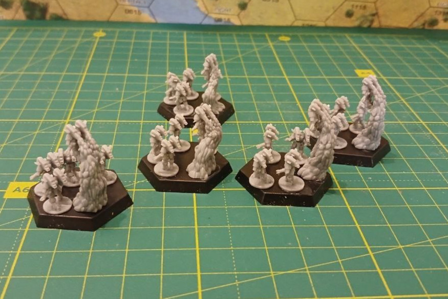 Sylph Battle Armor, battletech game miniatures