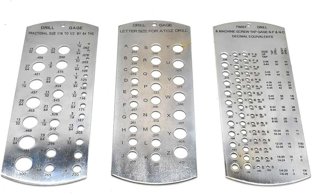 19259 3 Pieces Drill Gauge Set