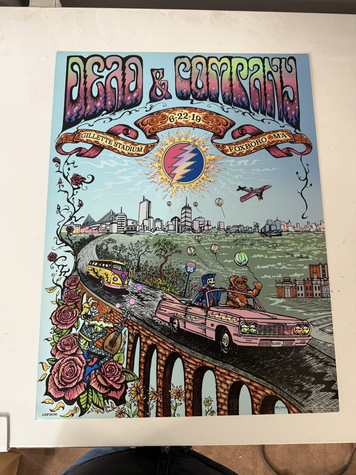 Dead And Company Poster (Foxboro MA)