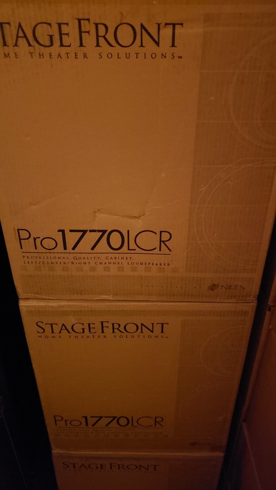 Niles Stagefront PRO-1770LCR Speaker - NEW