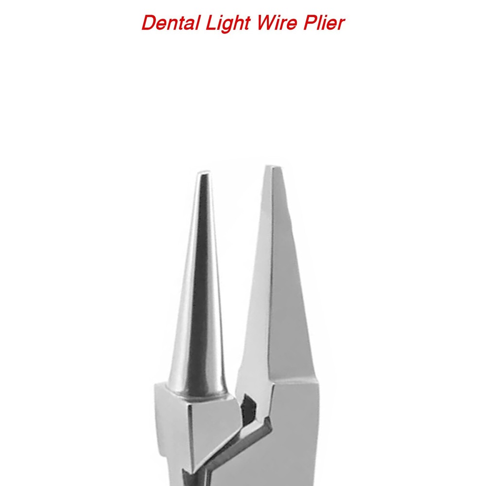 Orthodontic Bird Beak Plier Loop Forming Light Wire Bending Dental Instruments