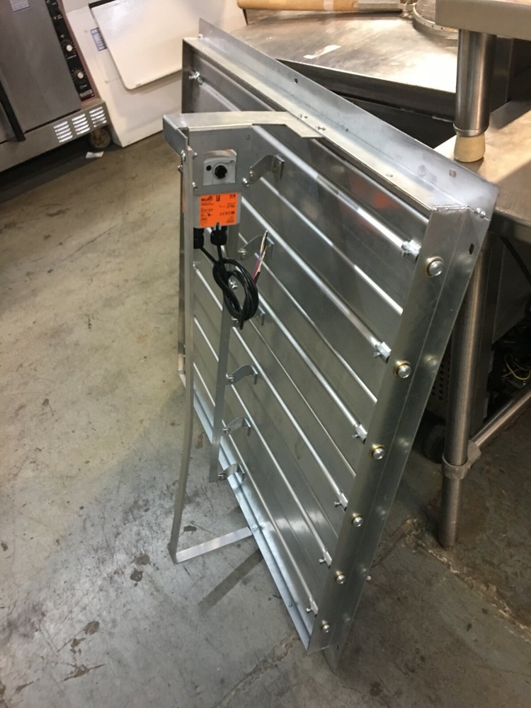 Shutters/ Aluminum Electric Vent Shutter/ 39" x 39"