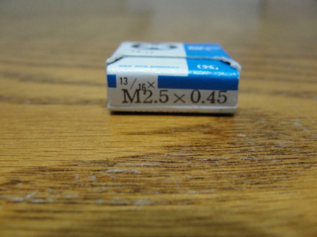 OSG M2.5 x 0.45 13/16" Round Die High Speed Steel Made In Japan