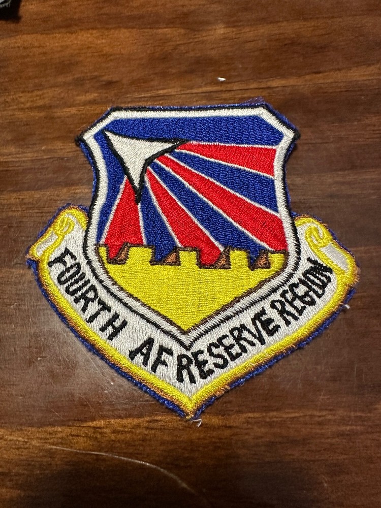 Vintage USAF Fourth AF Reserve Region Patch
