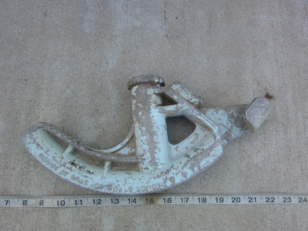 GB Gardner 932 1" EMT, ¾" Rigid Bender Head only, Level Indicator missing, Used