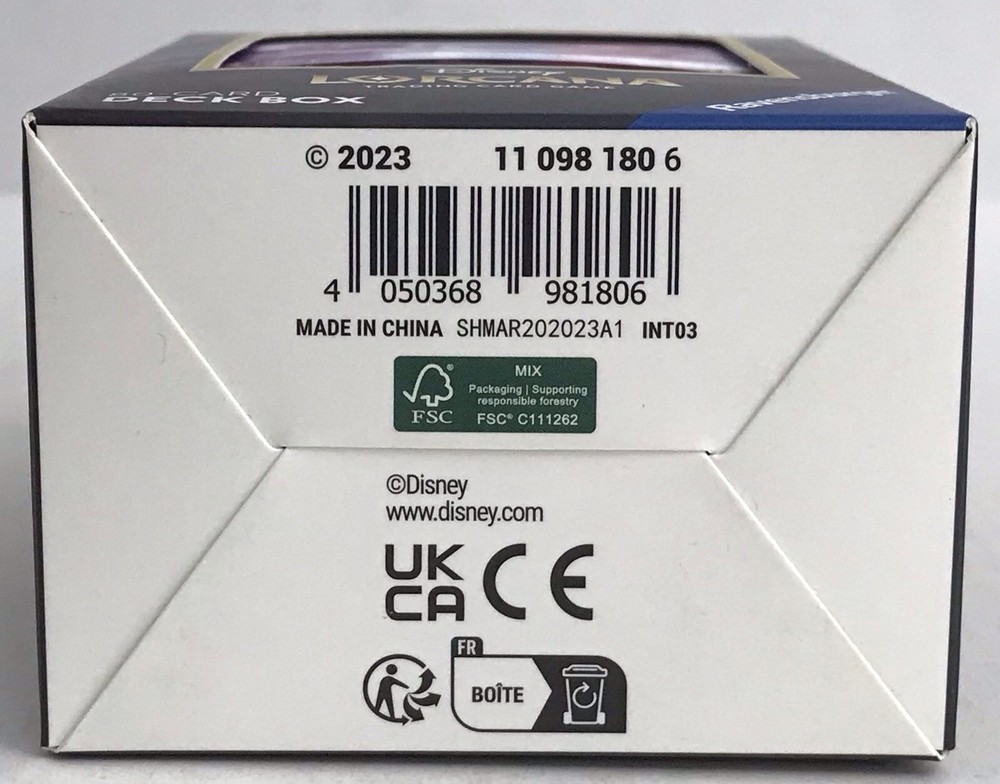 Disney Lorcana First Chapter Elsa, Mickey Mouse, Captain Hook Deck Box Set NEW