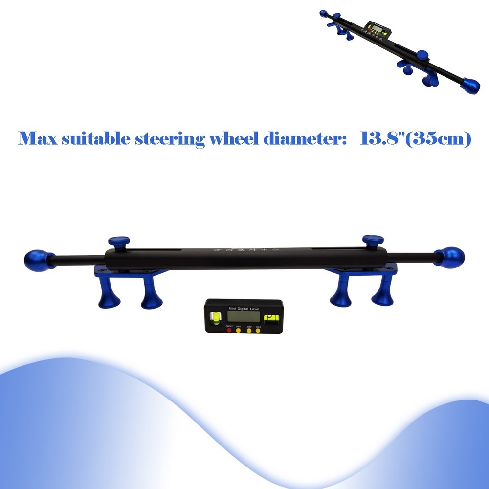 Φ13.8" Steering Wheel Alignmen Car Four-wheel Alignment Instrument Level