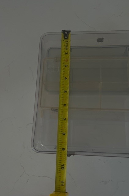 Vintage IBM branded storage cases, plastic coplymer, snap closures, hinged