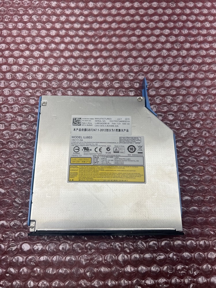 Laptop DVD-RW Rewritable Optical Drive UJ8E0