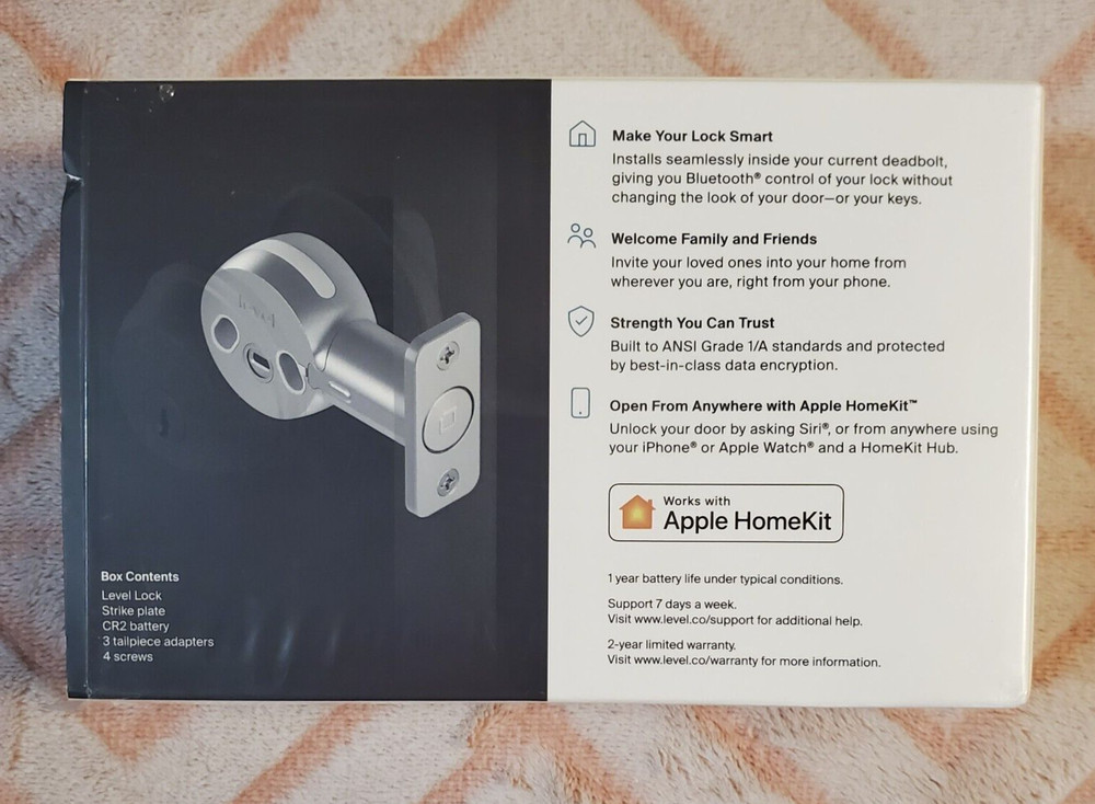 Level Bolt Smart Lock Bolt Edition