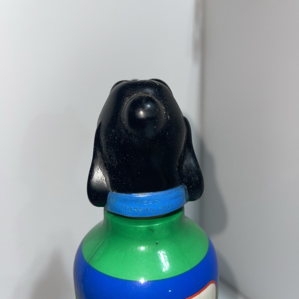 Johnson's Mickeys For Kids Stuff Bubble Bath Plastic Bottle Goofy EMPTY VTG
