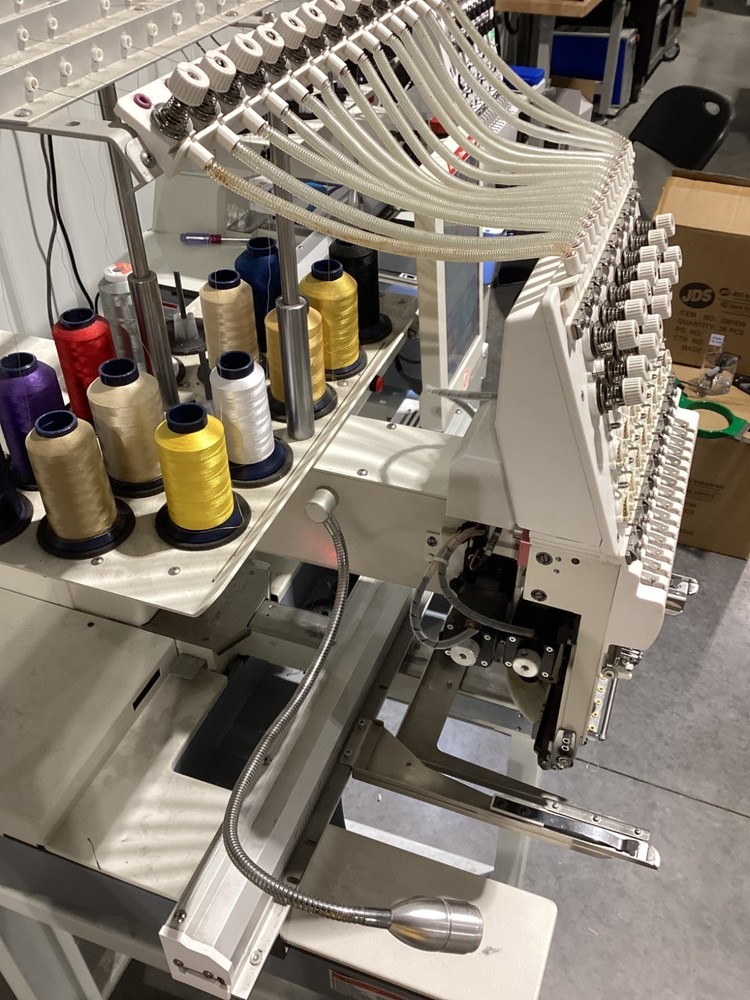 1501C Advance' Embroidery Machine with 15 Needles