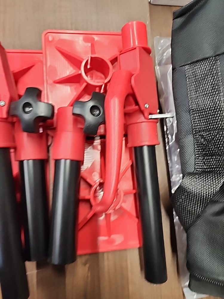 Cabinet Jack Support Pole,2-Pack 19-45 Inch /2Pack, Red