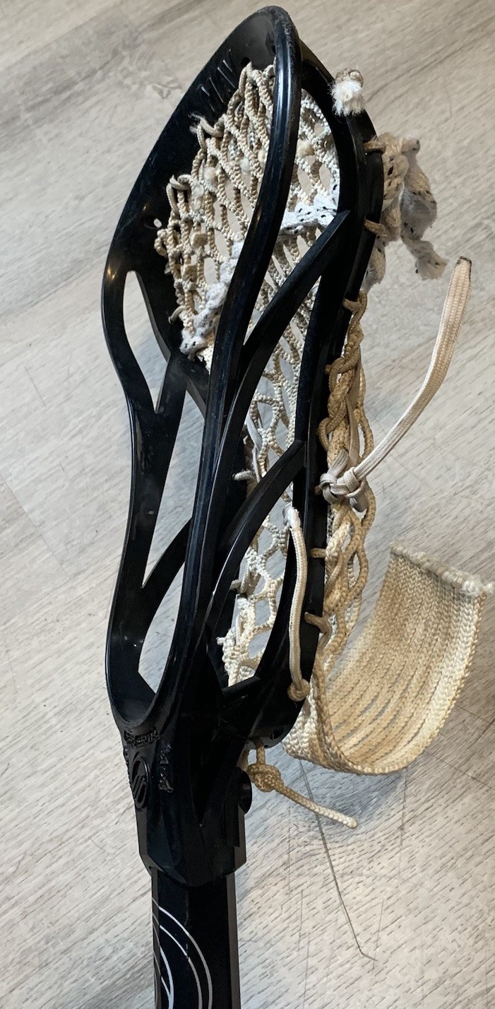 Maverik Lacrosse Stick Men’s Complete Set Up Bad Boy Head Shaft Black 41” Used