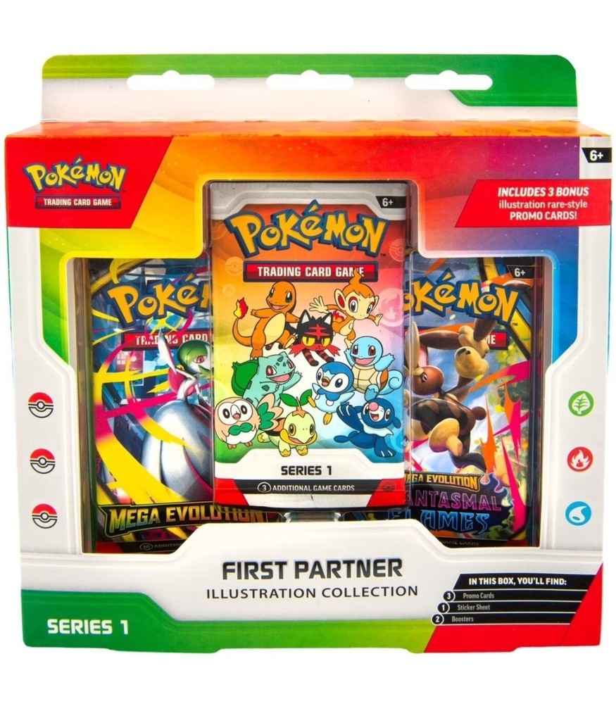Pokemon First Partner Pack Series 1 Jumbo Cards Collection Sealed