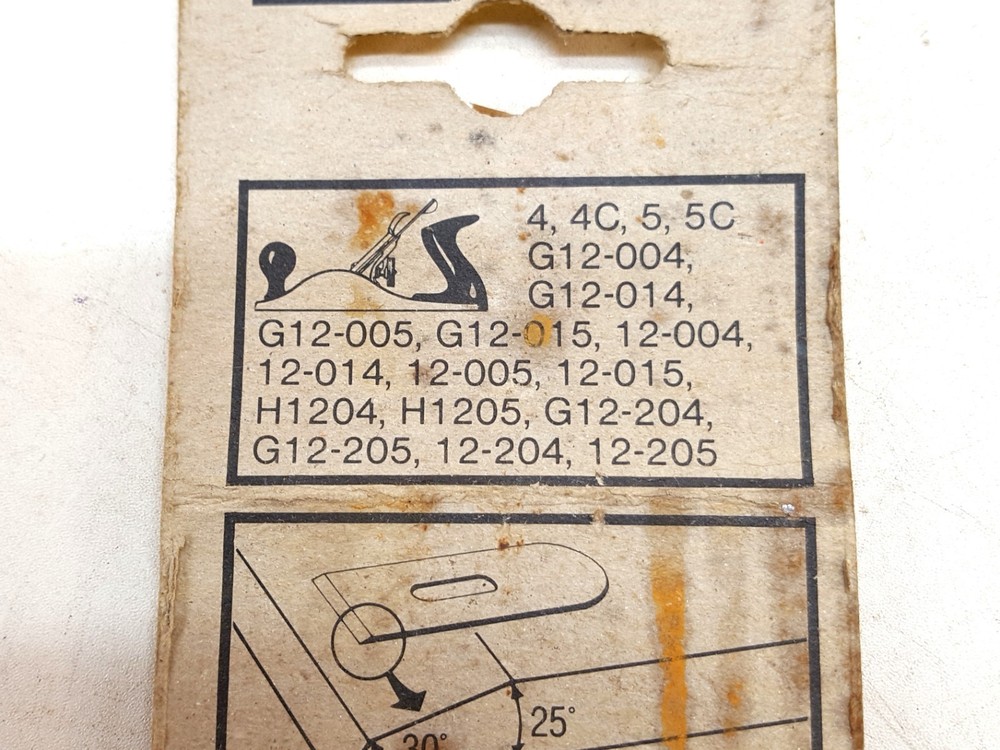 4504 Stanley; Single Iron, 2", New Old Stock