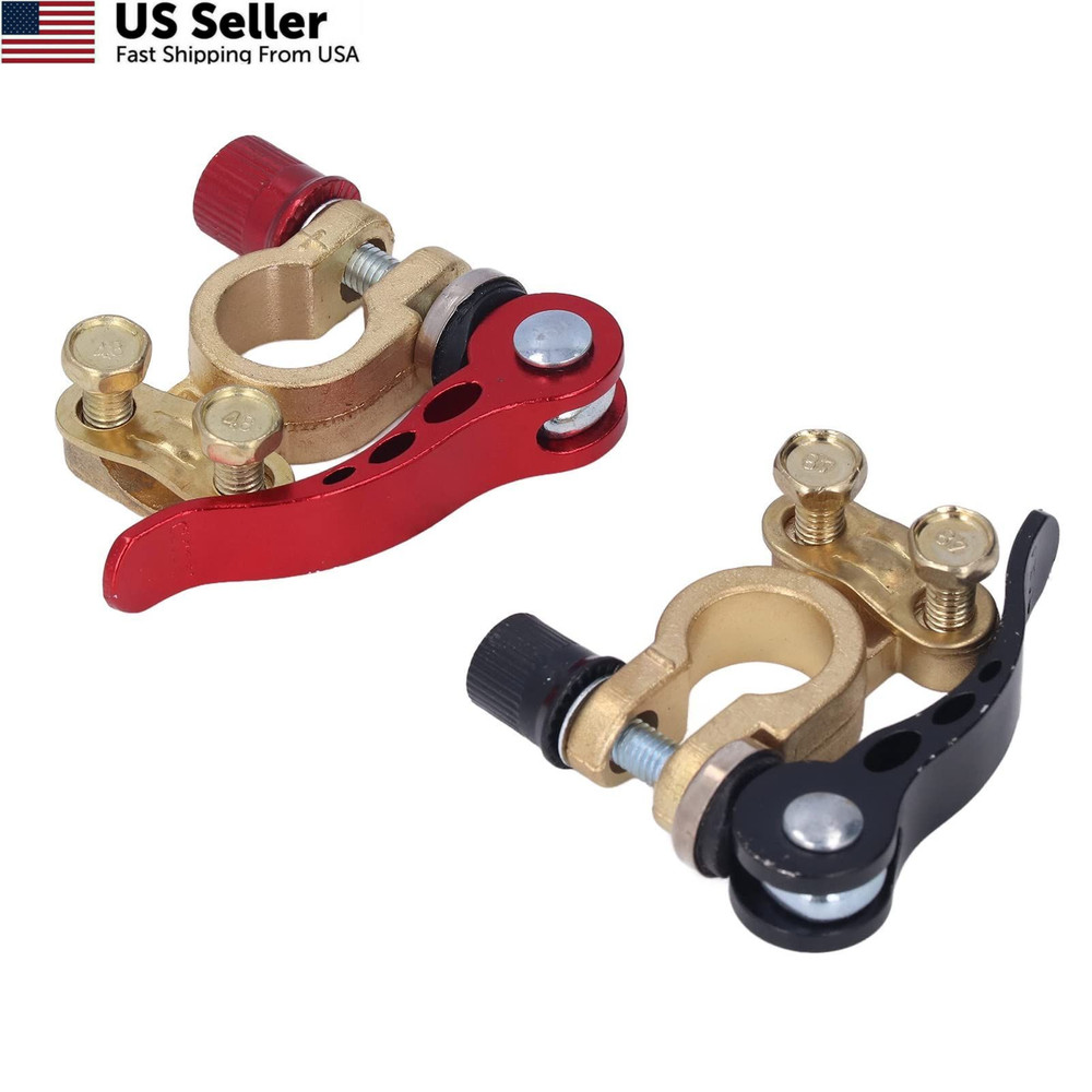Battery Terminal Clamp Connectors, 2PCS Car Connector,...