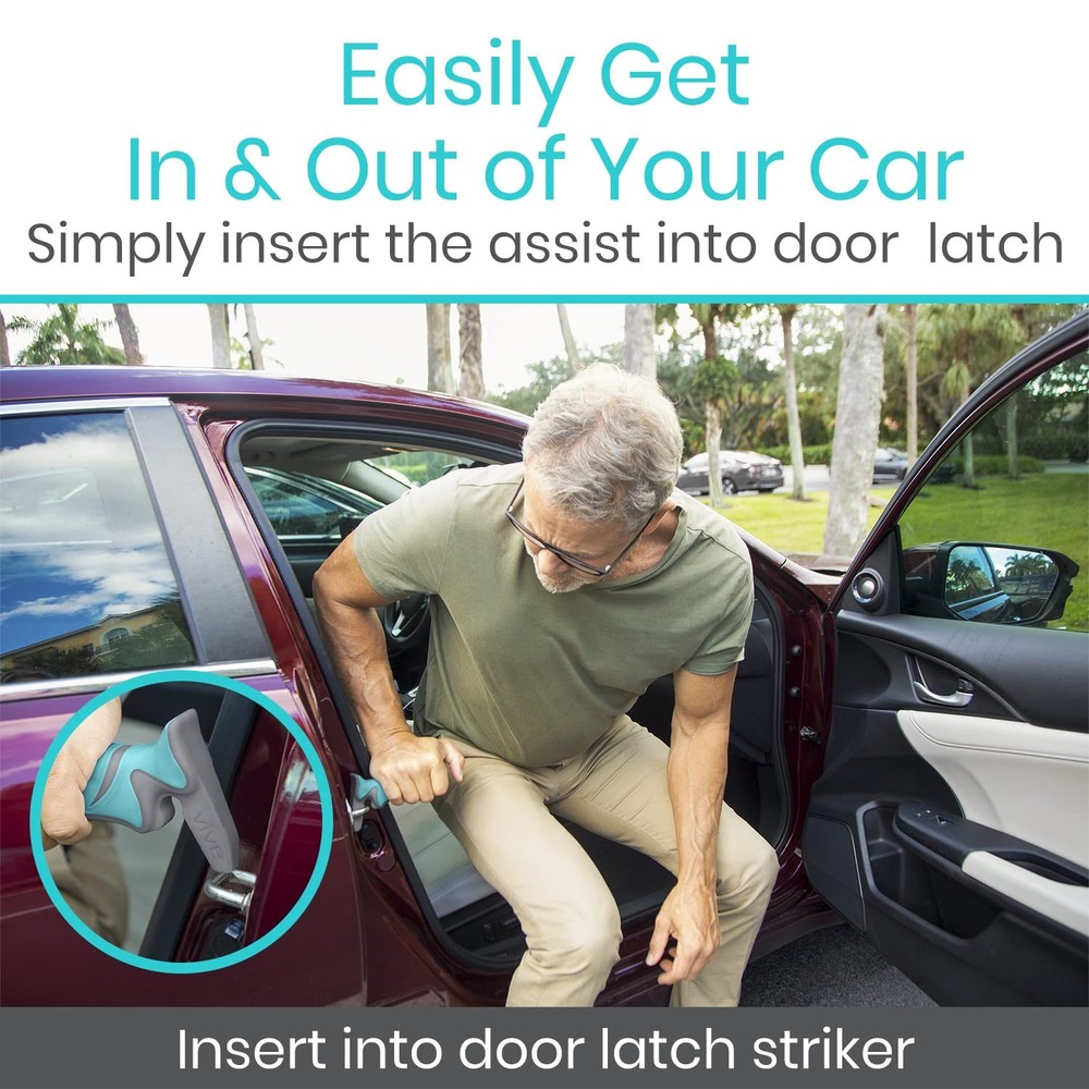Vive Car Handle Assist for Elderly - Vehicle Support - Standing 2 Pack