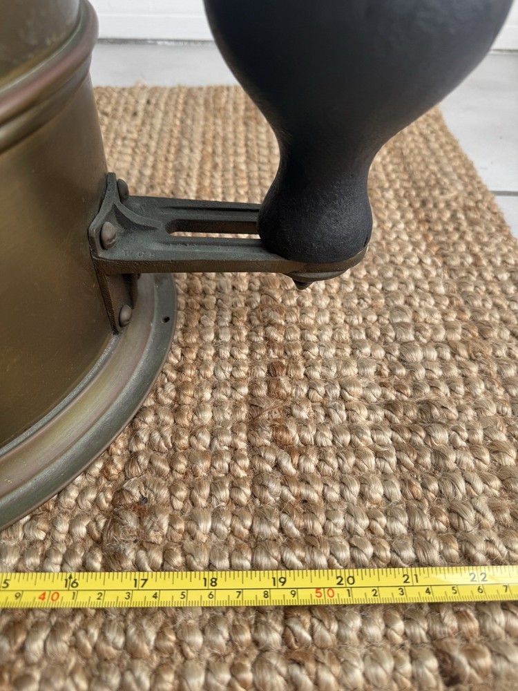 Vintage Solid Brass Nautical Binnacle Housing Ships Compass Nautical Maritime