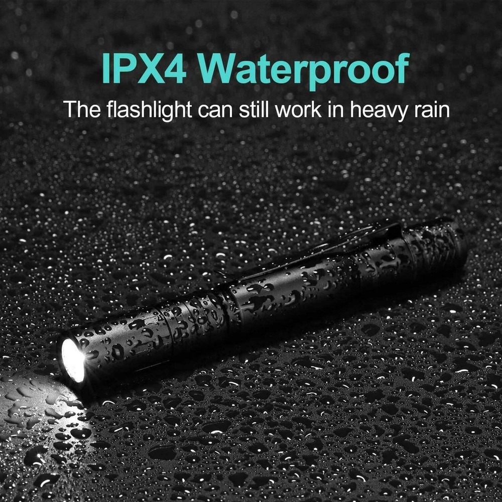 Pocketman LED Penlight Flashlight Small Flashlight Pocket-Size Pen Torch with...