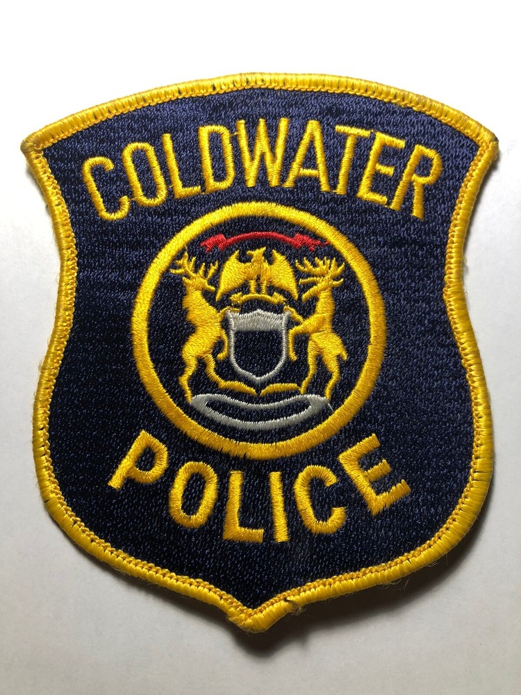 Coldwater  Michigan Police Patch