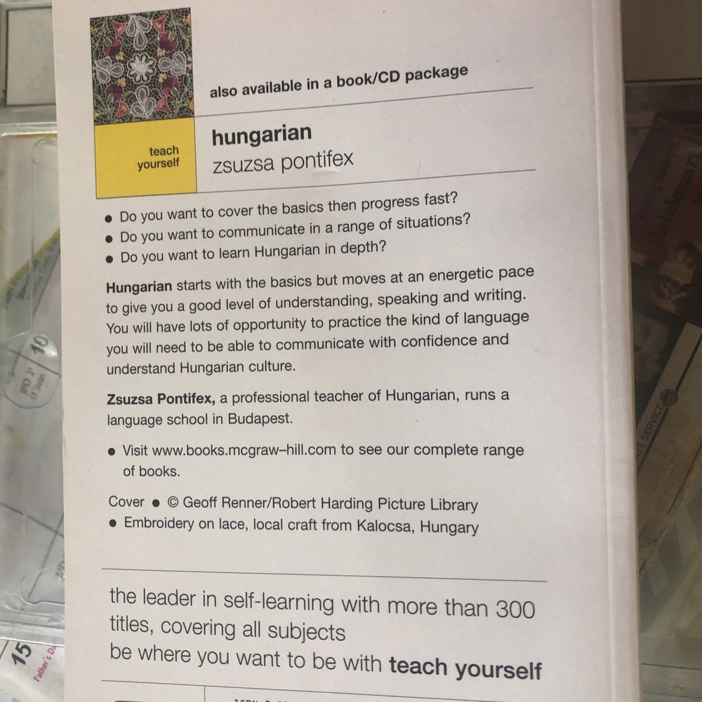 Audio CD Teach Yourself Hungarian