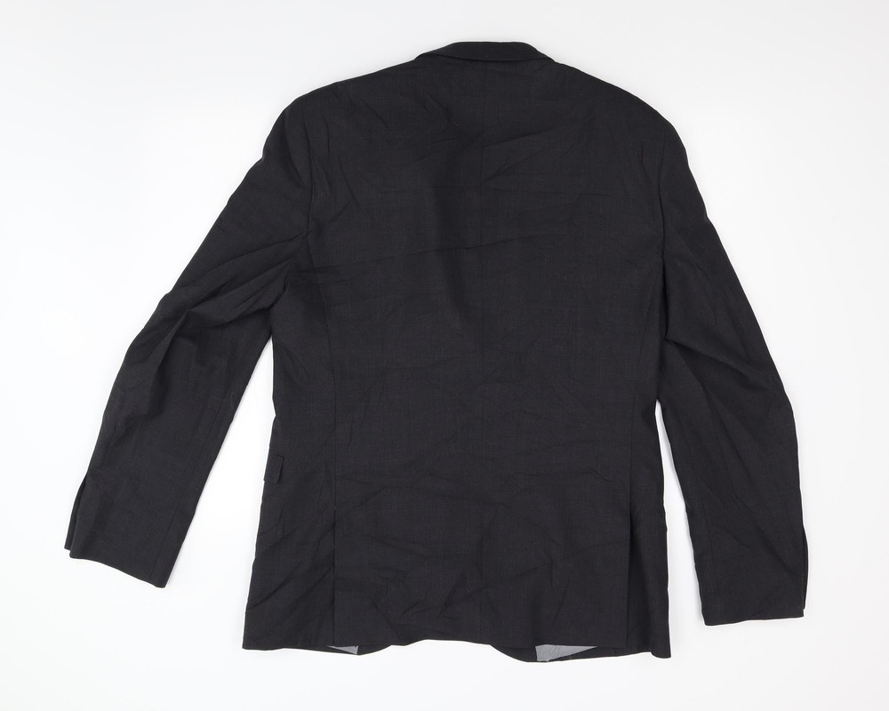 NEXT Mens Grey Wool Blend Blazer Size 42