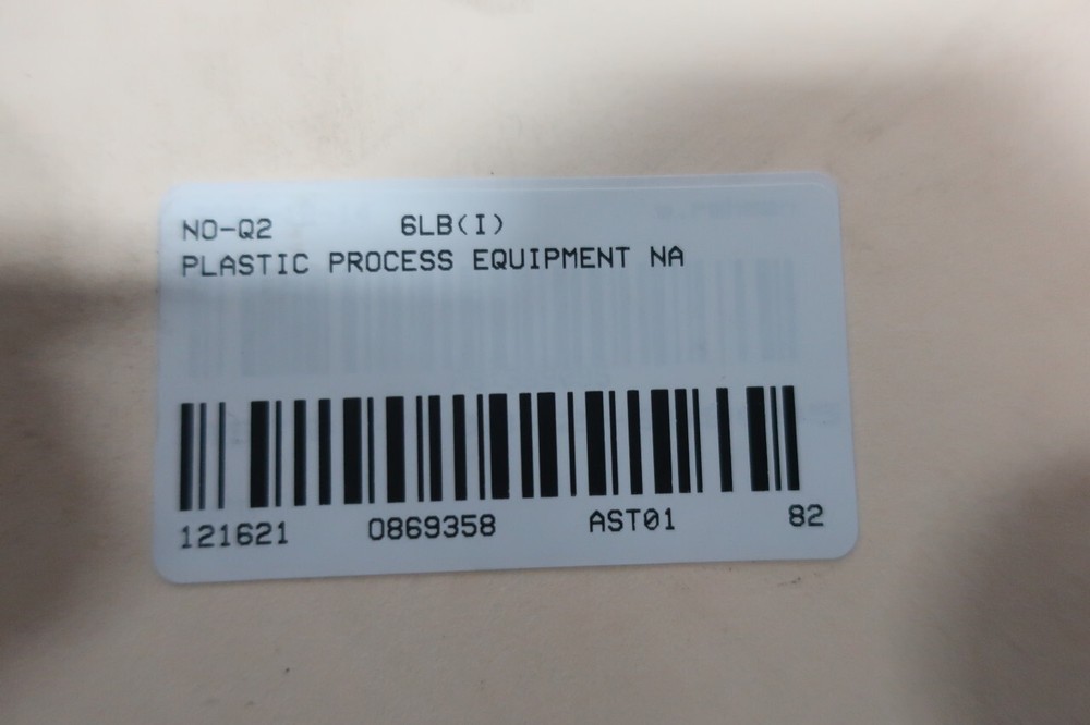 Plastic Process Equipment Visionflow 6 Valve Manifold 1in Npt