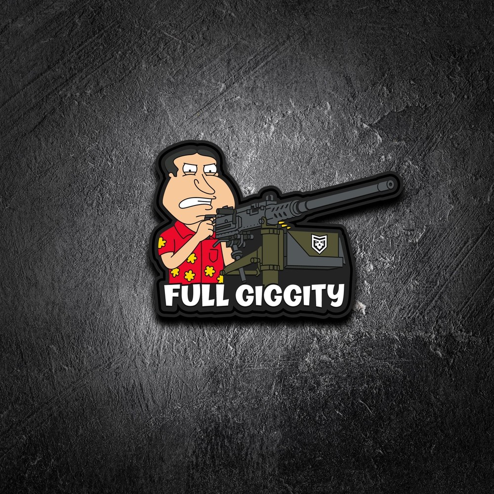 Quagmire: Full Giggity PVC Morale Patch