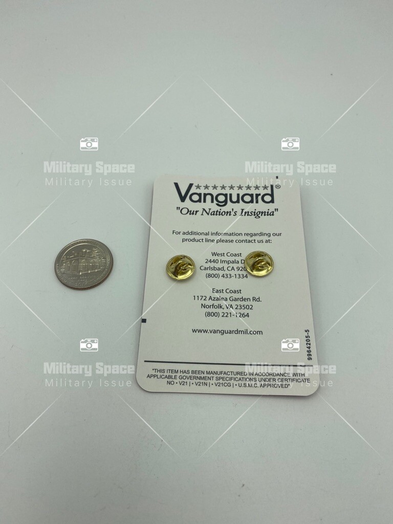 GENUINE GOLD U.S. ARMY TAB: PRESIDENT'S HUNDRED (Official Military Issue)