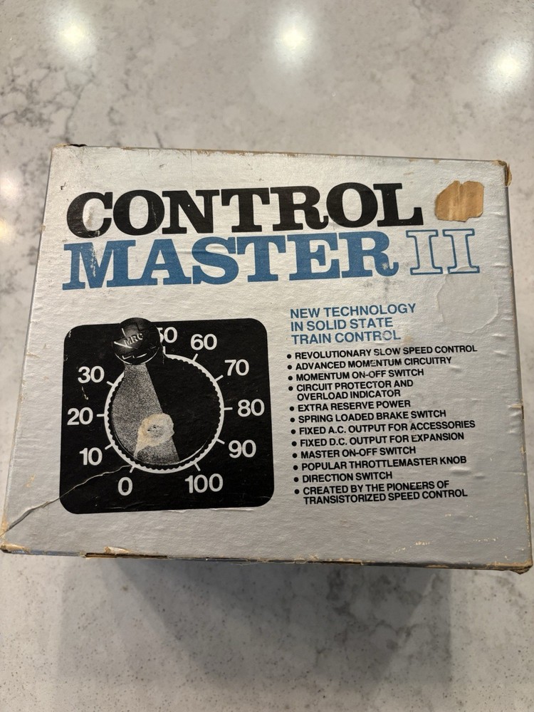 Control Master Model Train Controller