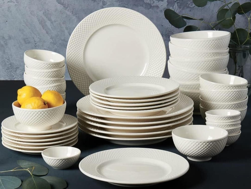 Inspiration by Denmark 42 Pc. Dinnerware ,Service for 6 MISSING 2 Plates