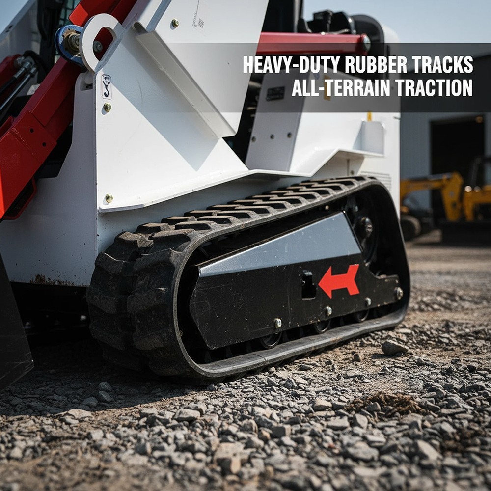 Mini Skid Steer Loader Ride-on Loader for Trenching, New