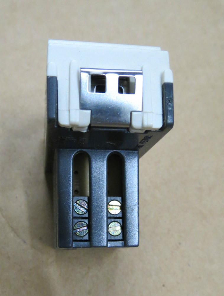 IDEA VIMAR RJ11 PHONE JACK CONNECTOR WHITE #16335.B