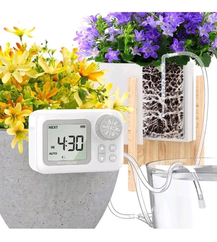 Moistenland Irrigation Kit Programmable Water Timer