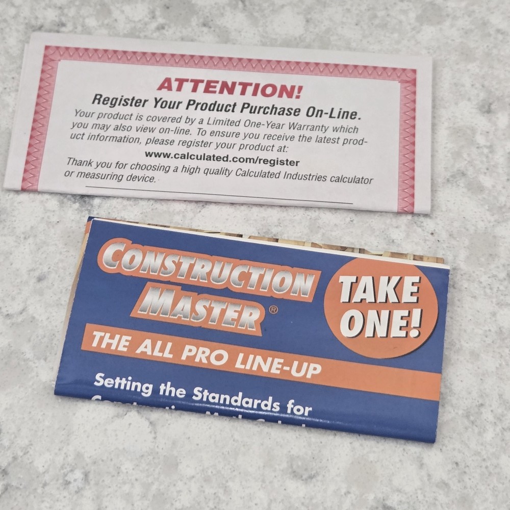 Scale Master II v3.0 6130 Digital Plan Measuring System w/ Case Needs Batteries