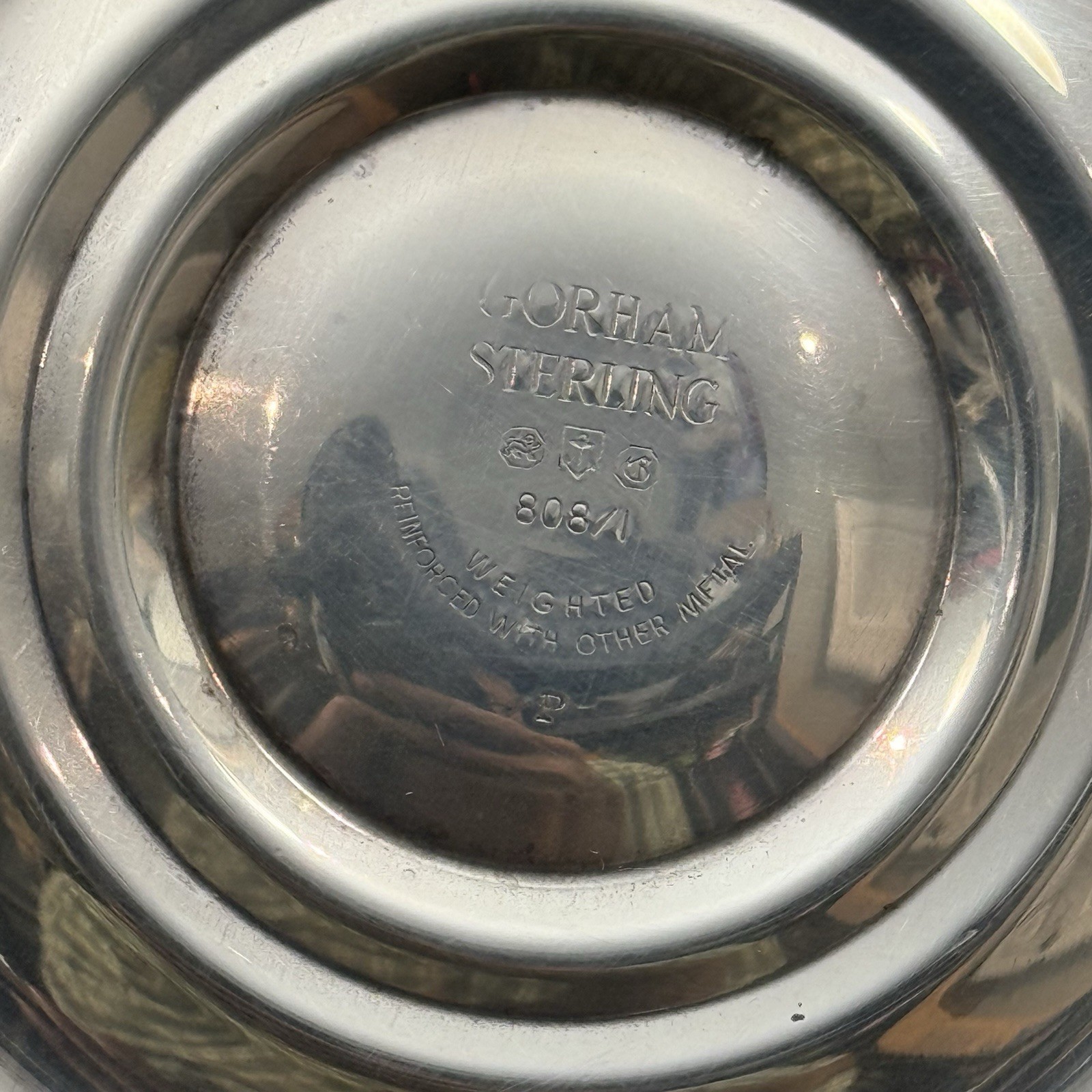 Vintage Gorham Sterling Silver Candelabra Pair 11.5”