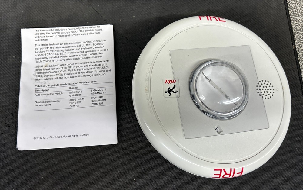 NEW Edwards Miritone MGCF-HDVM Horn Strobe