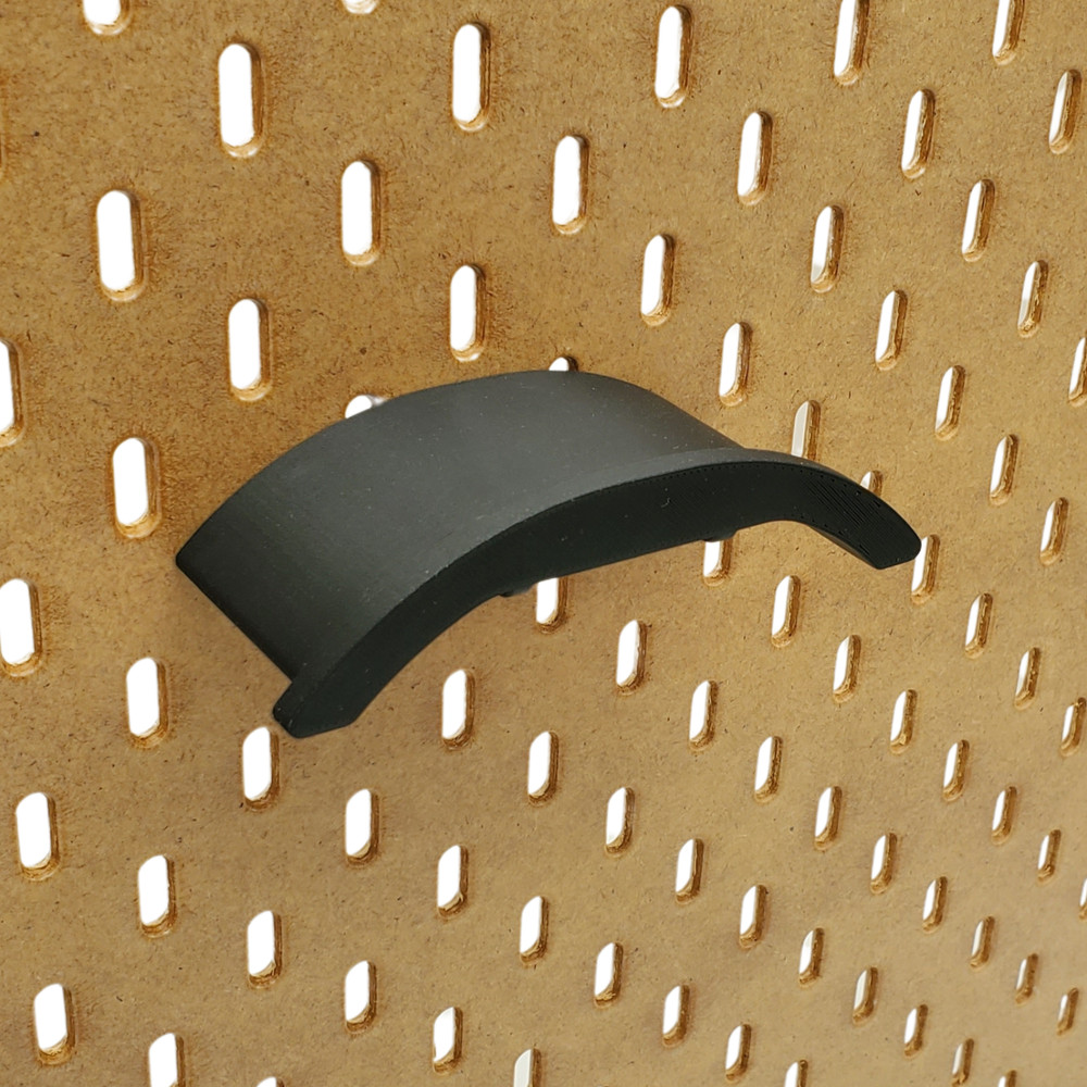 Just Hanging, Headphone Holder, IKEA SKADIS Pegboard Accessory