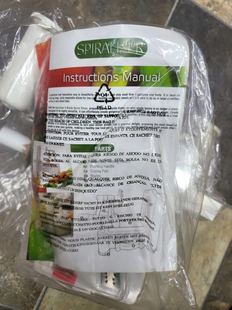 Brand New, Never Used Vegetable Spirilizer