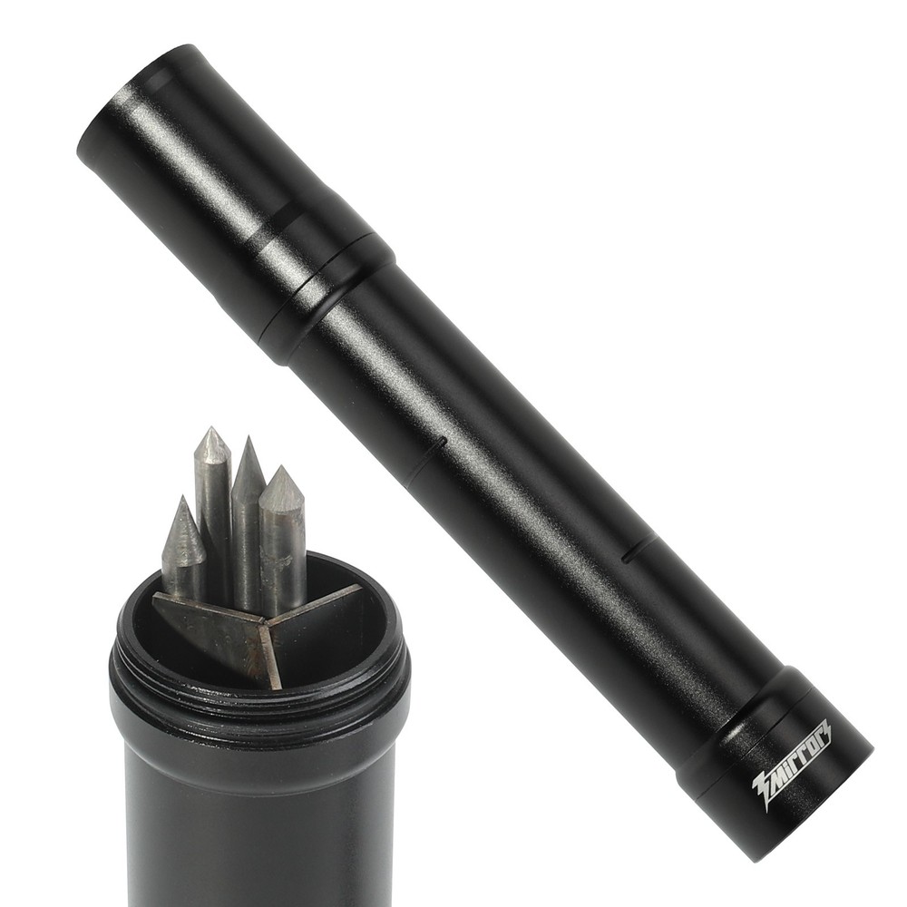 3mirrors Magnetic Base Tungsten Electrode Storage 3-Section TIGWelding Accessory