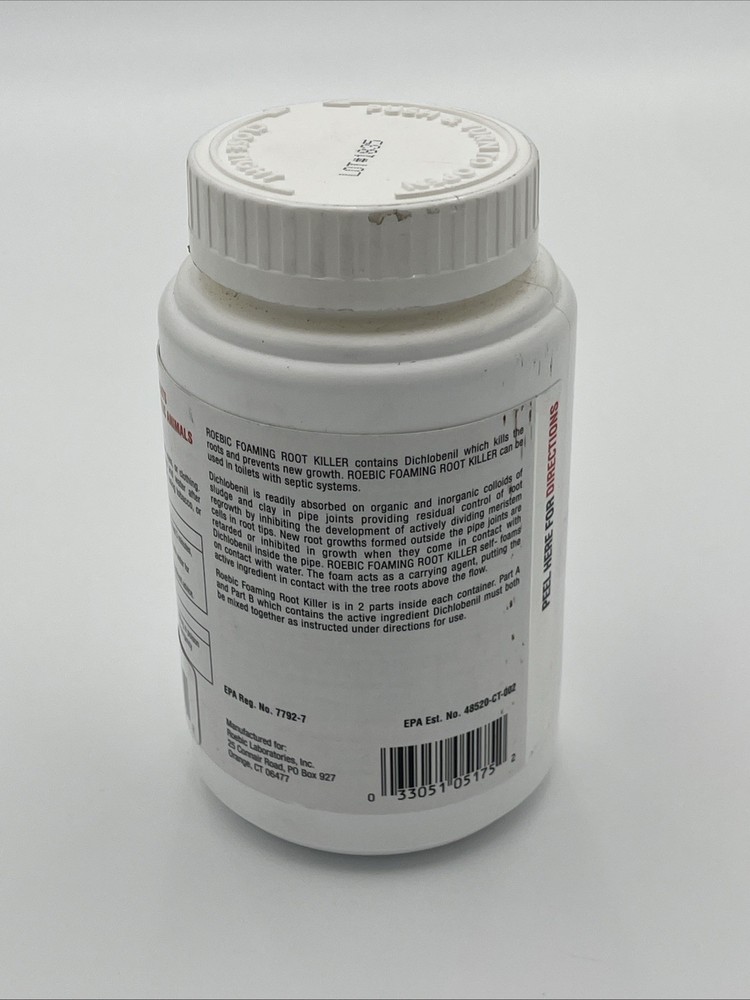 Roebic Foaming Root Killer 1 lb
