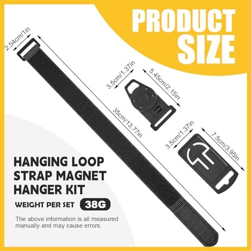 Sets Magnetic Hanging Strap Compatible with Fluke Hanging Loop Strap Magnet 2