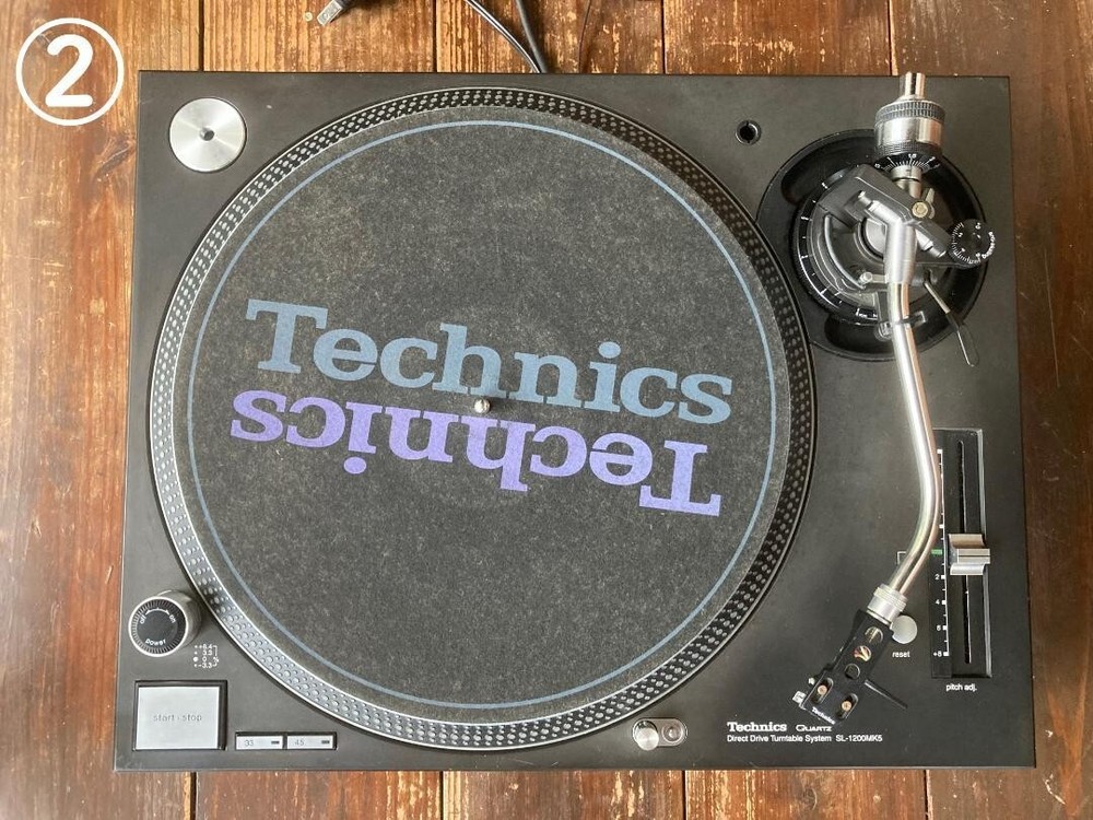 Technics SL1200MK5 2 Turntable Pair Black Dj Direct Player Tested