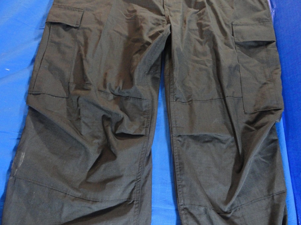 MIL-SPEC PLUS BLACK OPS NIGHT OPERATIONS BLACK TACTICAL COMBAT CARGO PANTS 3XLR