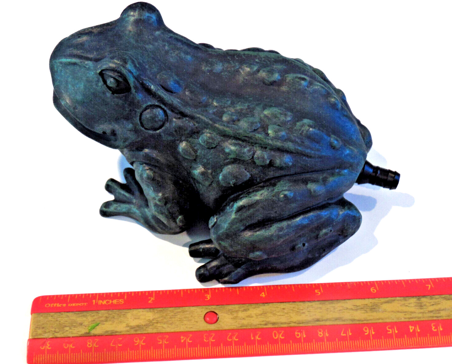 Pond Frog Spitter Tetra Aerator Water Fountain Feature 6" Decoration