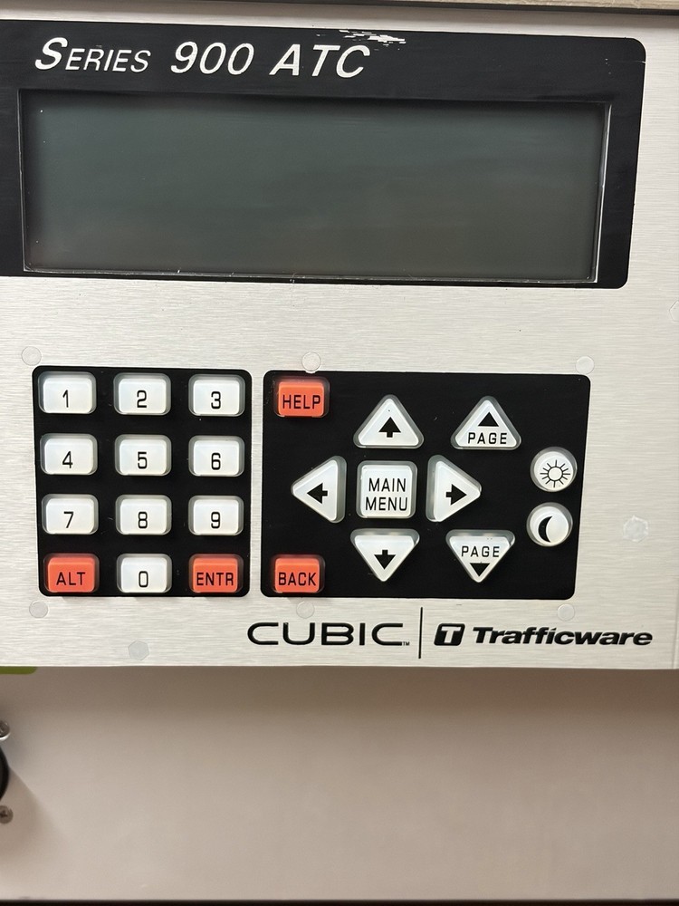 Cubic Trafficware 900 ATC Controller 981-A3300-1 Clean Untested